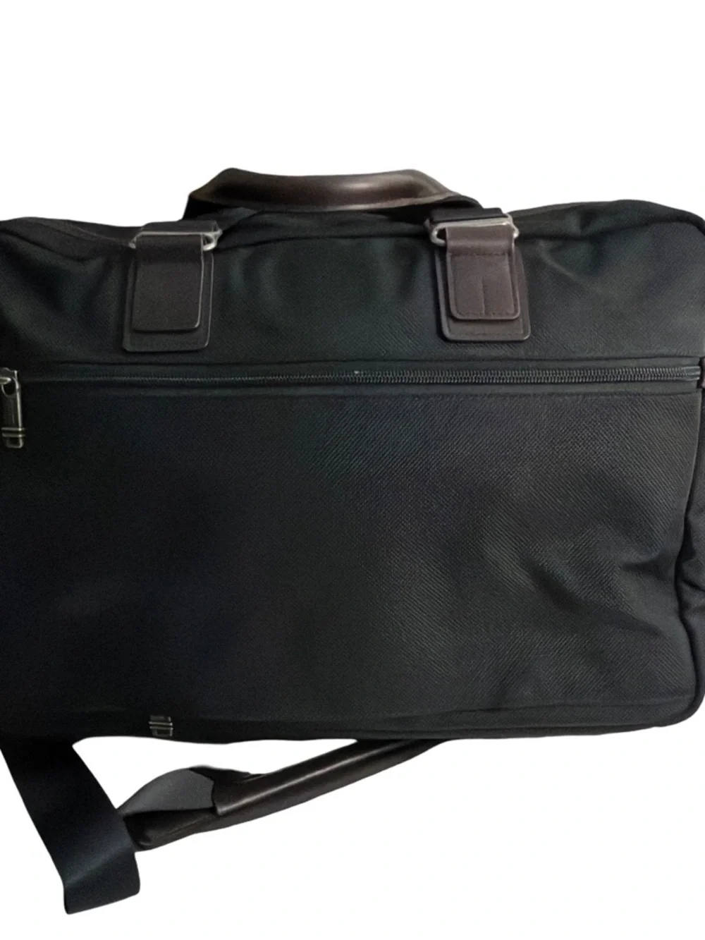 TUMI Alpha Bravo Essential Tote Black & Brown Travel Bag